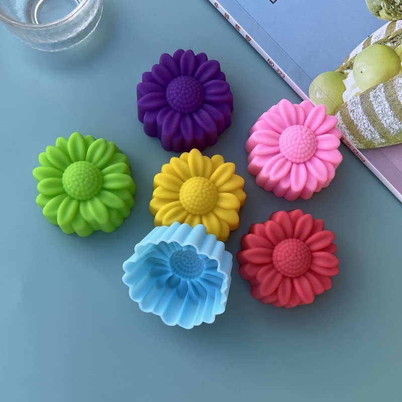 Soap Making Utensils - 6 Buah Set Cetakan Silikon Desain