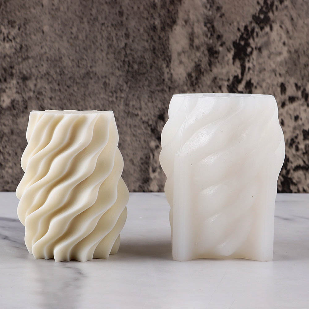 Soap Making Gifts - Tidak Teratur Melambaikan Berputar Spiral Silikon