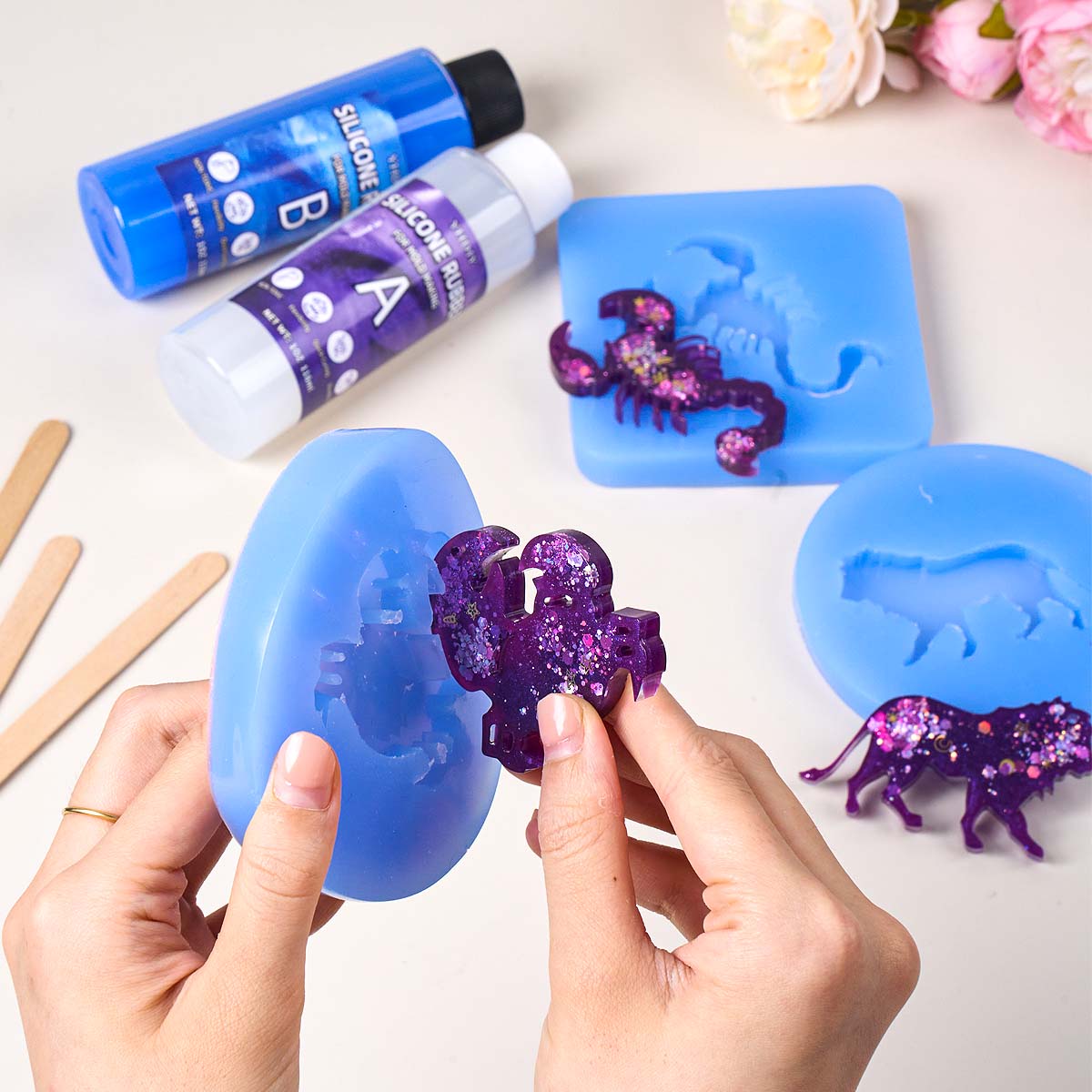 Kit Pembuatan Cetakan Silikon  - Soap Making Kit ulasan dan harga