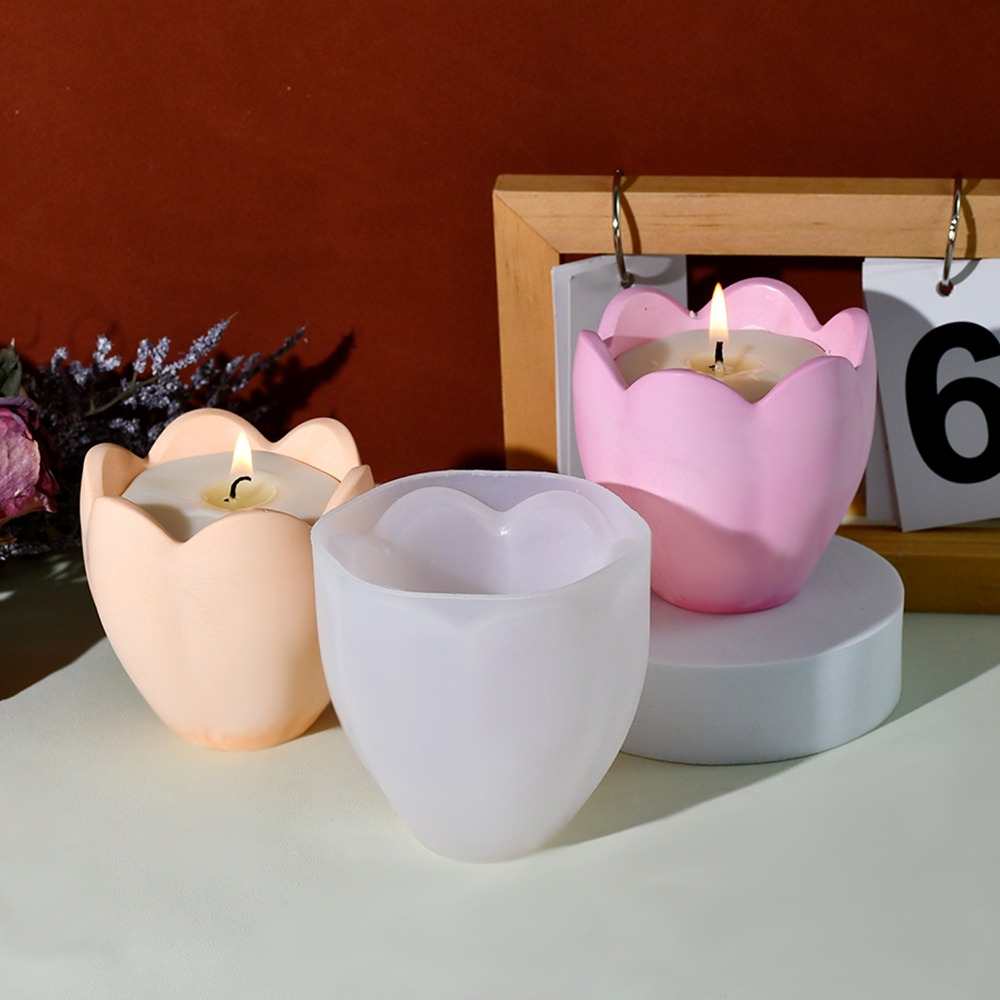 Pemegang Lilin Tulip silikon c - Soap Making Gifts ulasan dan harga