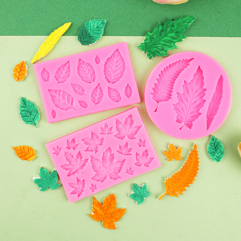 Set Cetakan Silikon Daun Maple - Soap Making Molds ulasan dan harga
