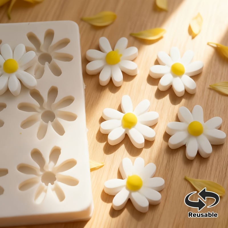 1 Buah Cetakan Silikon Bunga M - Soap Making Utensils ulasan dan harga