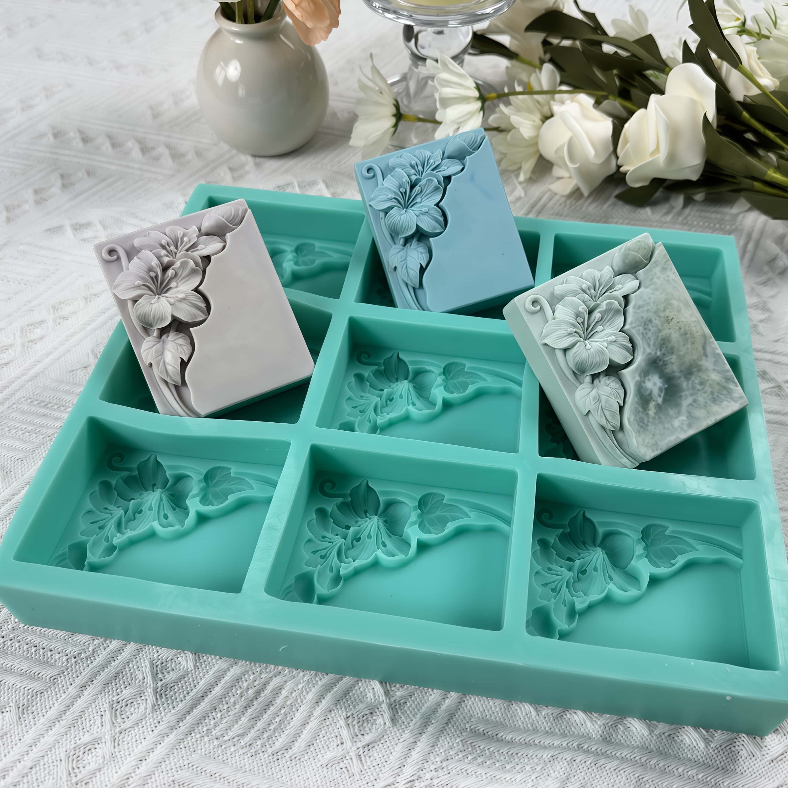 Cetakan Sabun Bunga Tung 9 Ron - Soap Making Formula ulasan dan harga
