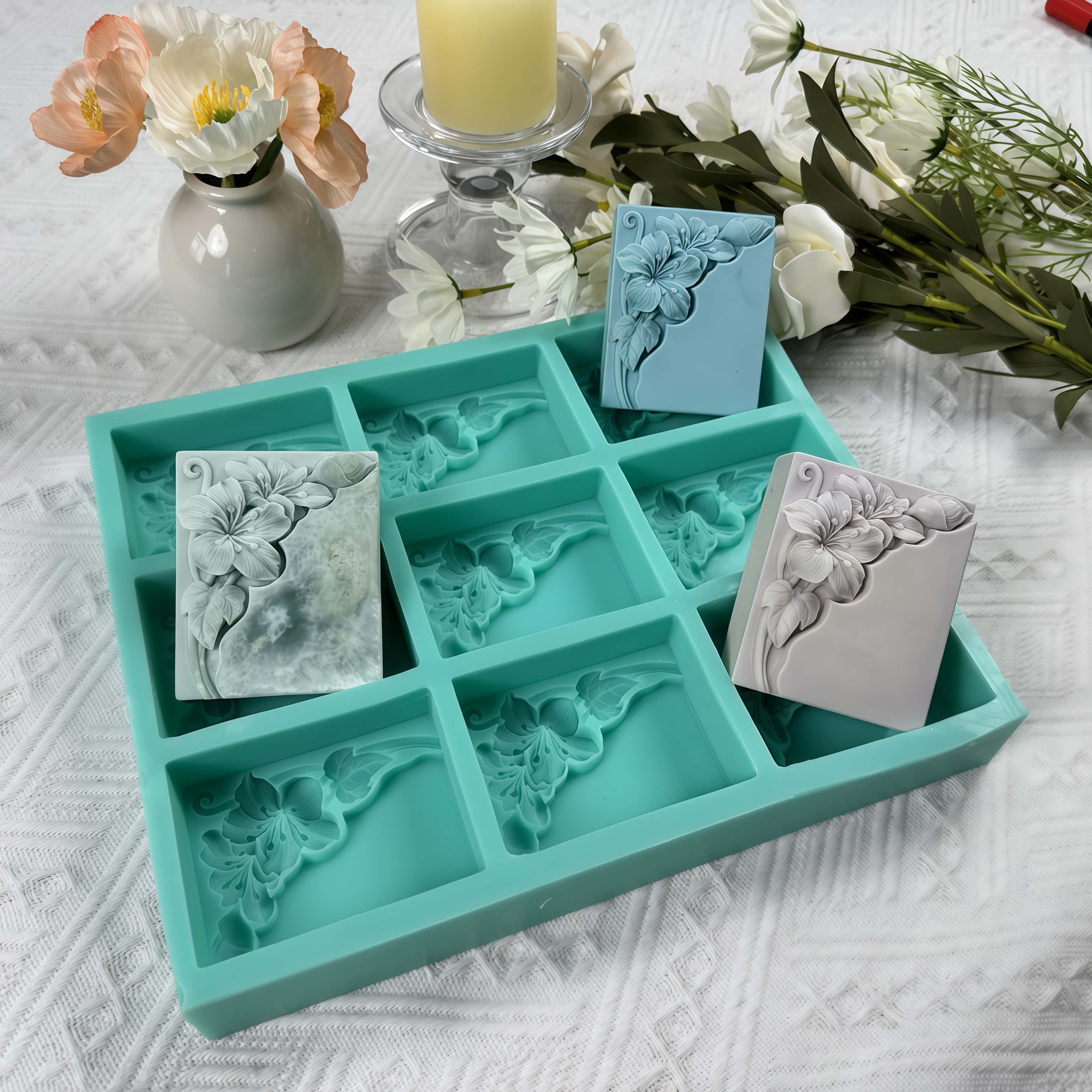 Cetakan Sabun Bunga Tung 9 Ron - Soap Making Formula ulasan dan harga