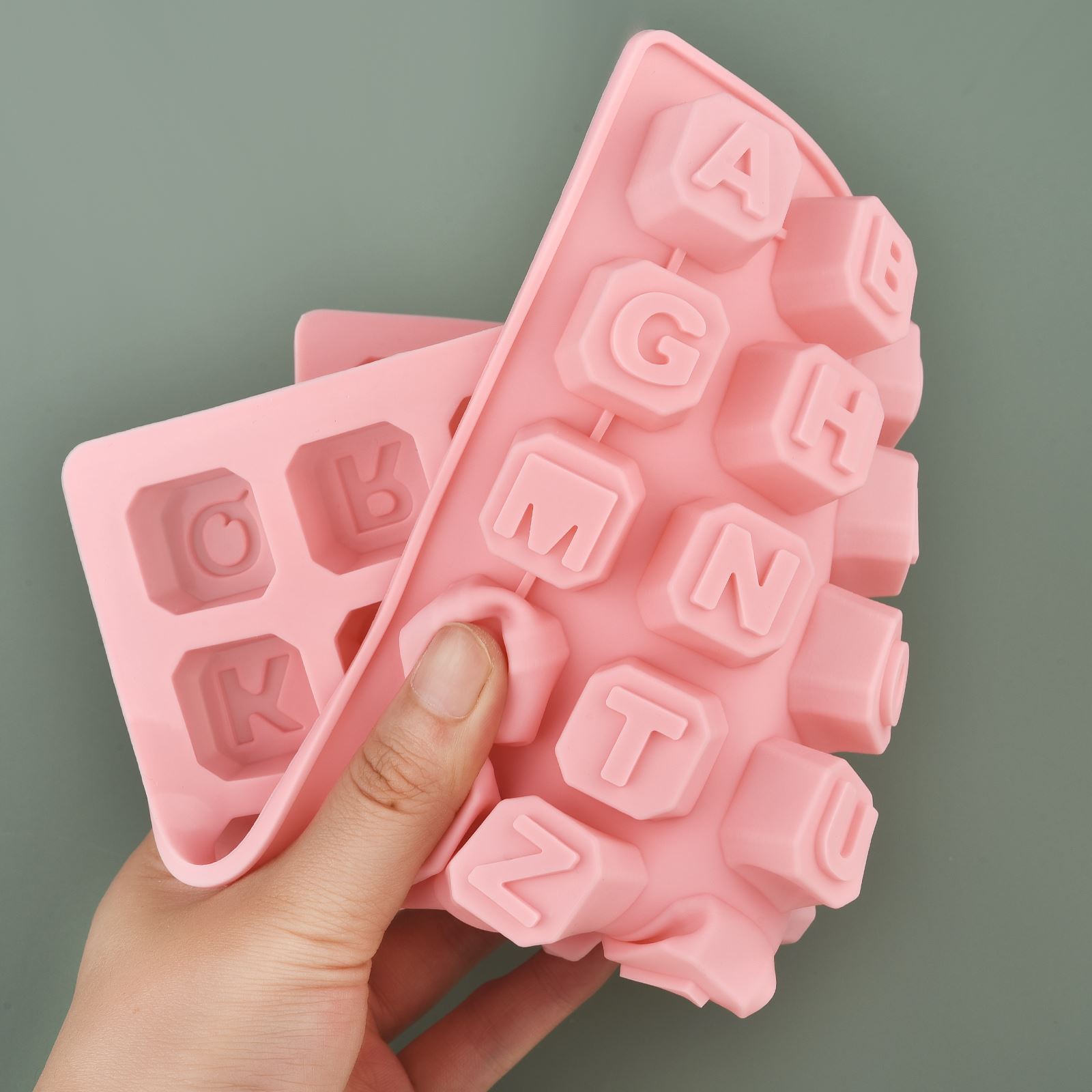 Cetakan sabun silikon huruf al - Soap Making Molds ulasan dan harga