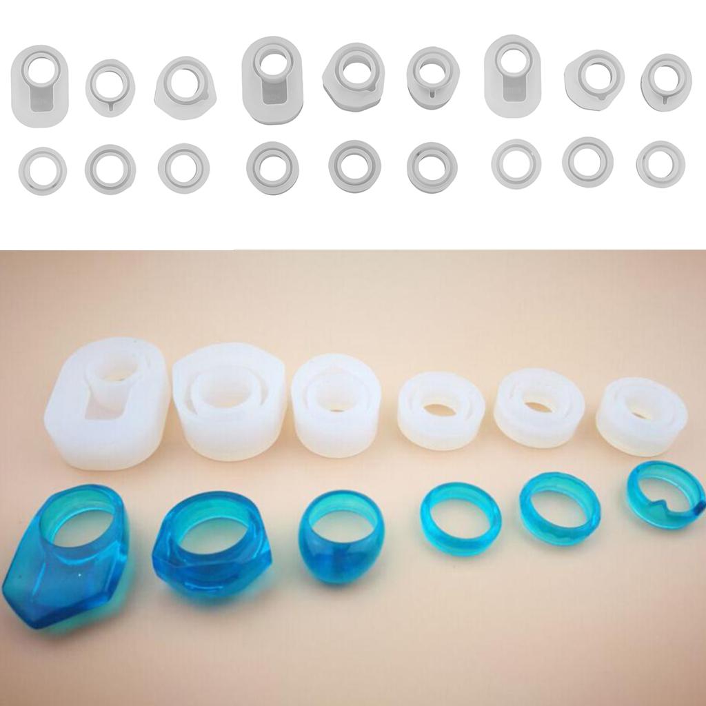 Cetakan Cincin Silikon Buatan  - Soap Making Utensils ulasan dan harga