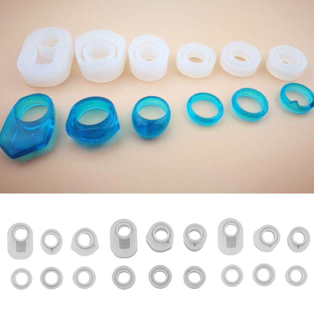 Cetakan Cincin Silikon Buatan  - Soap Making Utensils ulasan dan harga