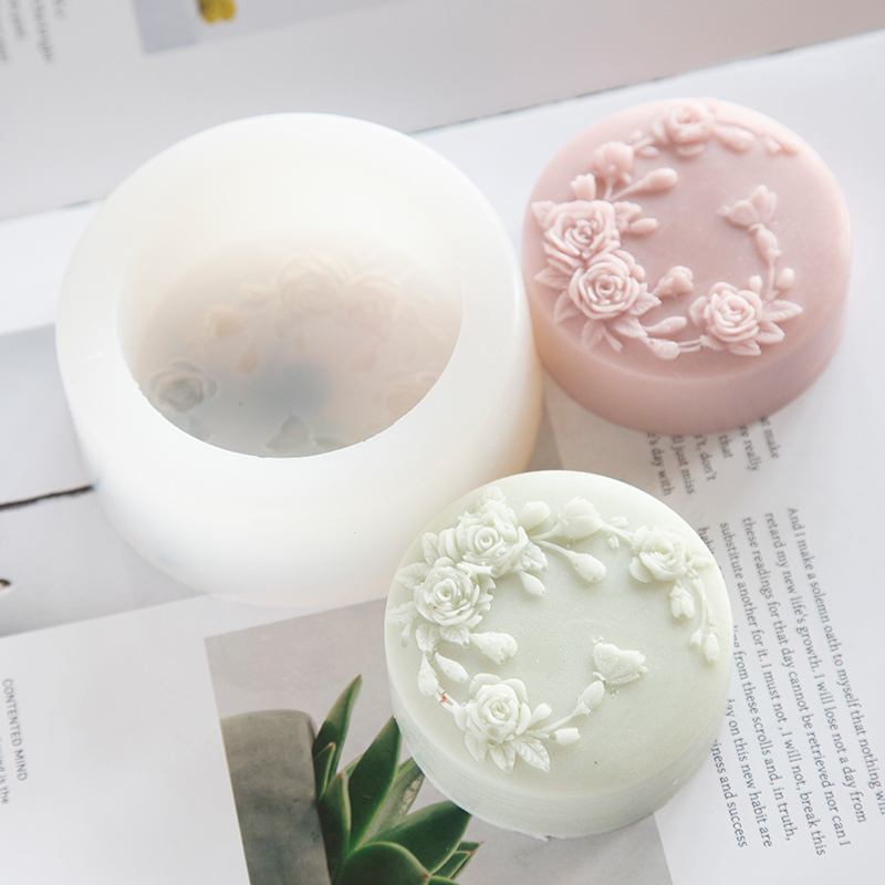 Bentuk Bulat Bunga Mawar Buata - Soap Making Formula ulasan dan harga
