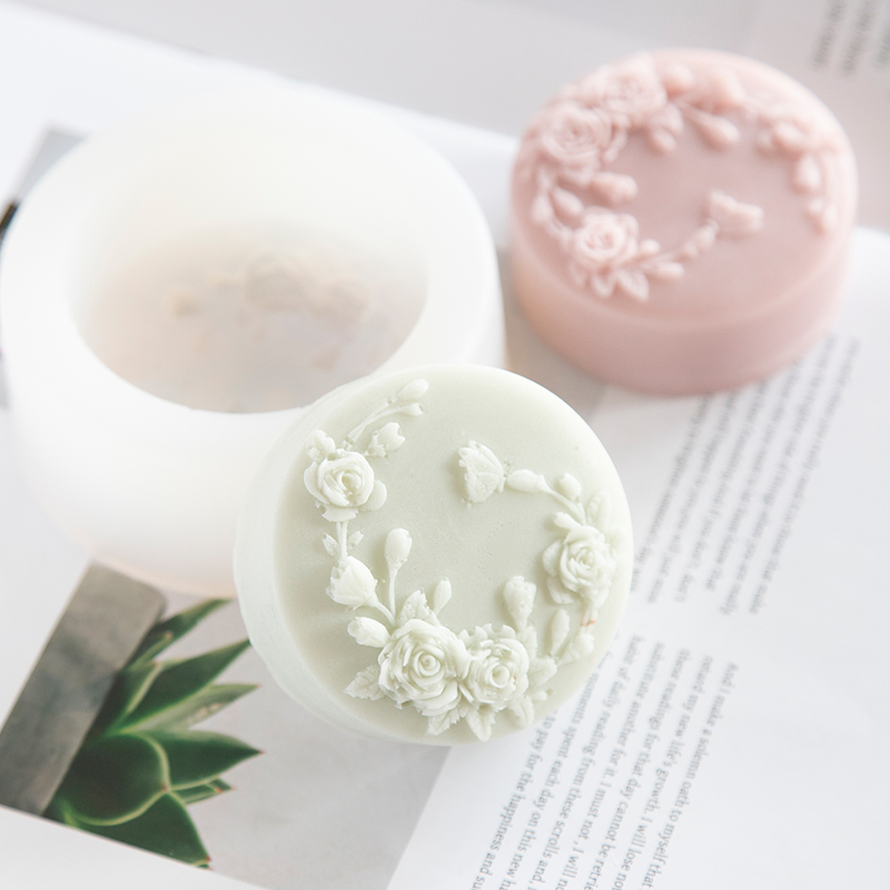 Bentuk Bulat Bunga Mawar Buata - Soap Making Formula ulasan dan harga