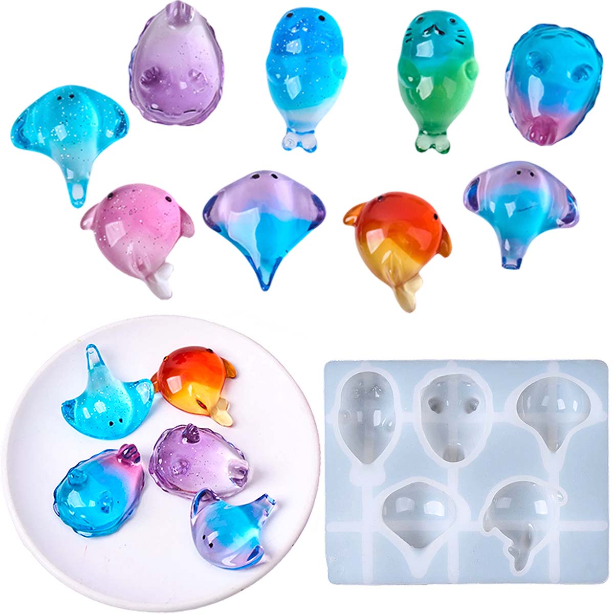 Cetakan Silikon Ikan Pari Kawa - Soap Making Utensils ulasan dan harga