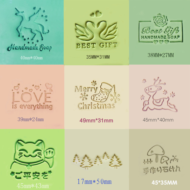 Natal Seri Sabun Stempel Resin - Soap Making Gifts ulasan dan harga