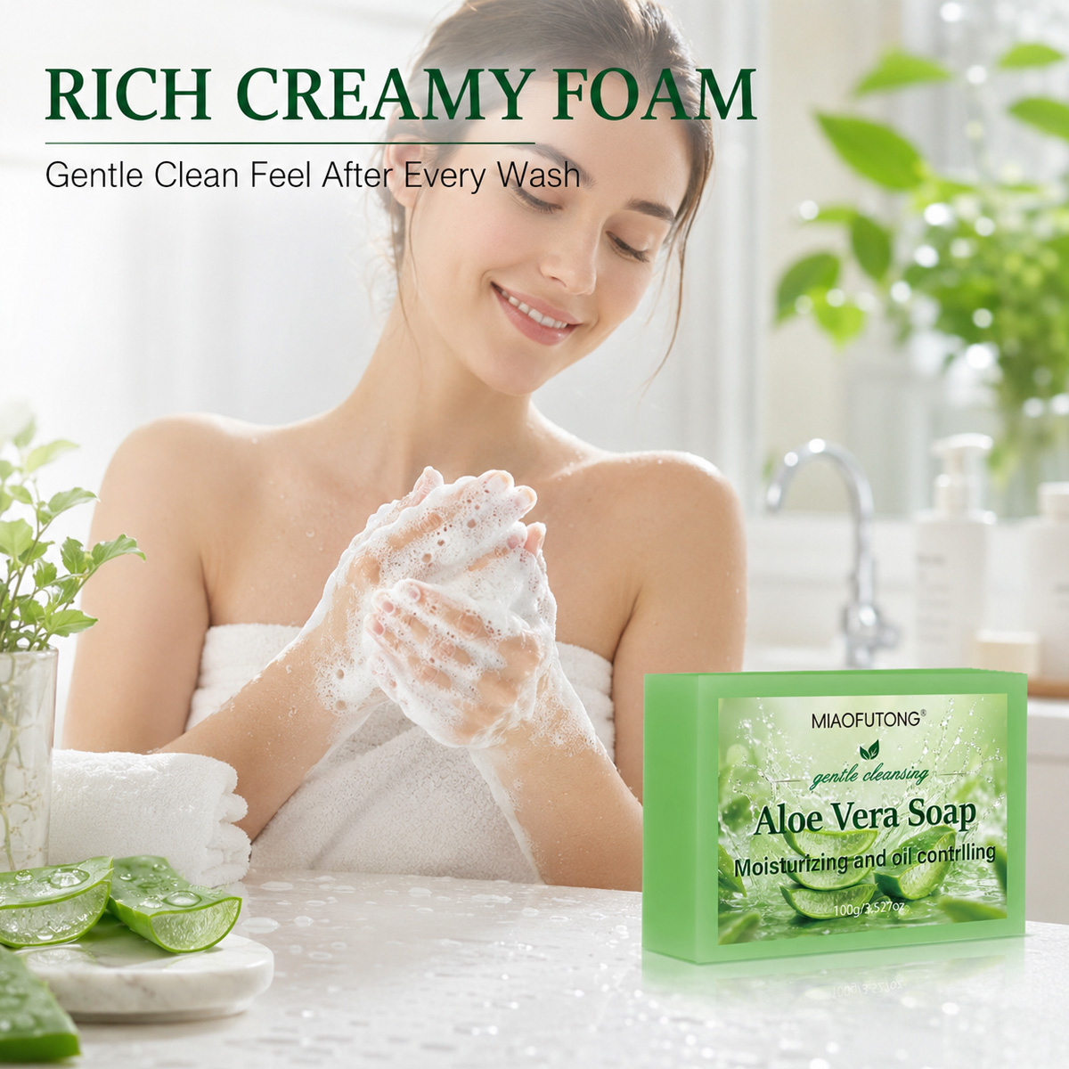 Sabun Minyak Esensial Aloe Ver - Soap Making Utensils ulasan dan harga