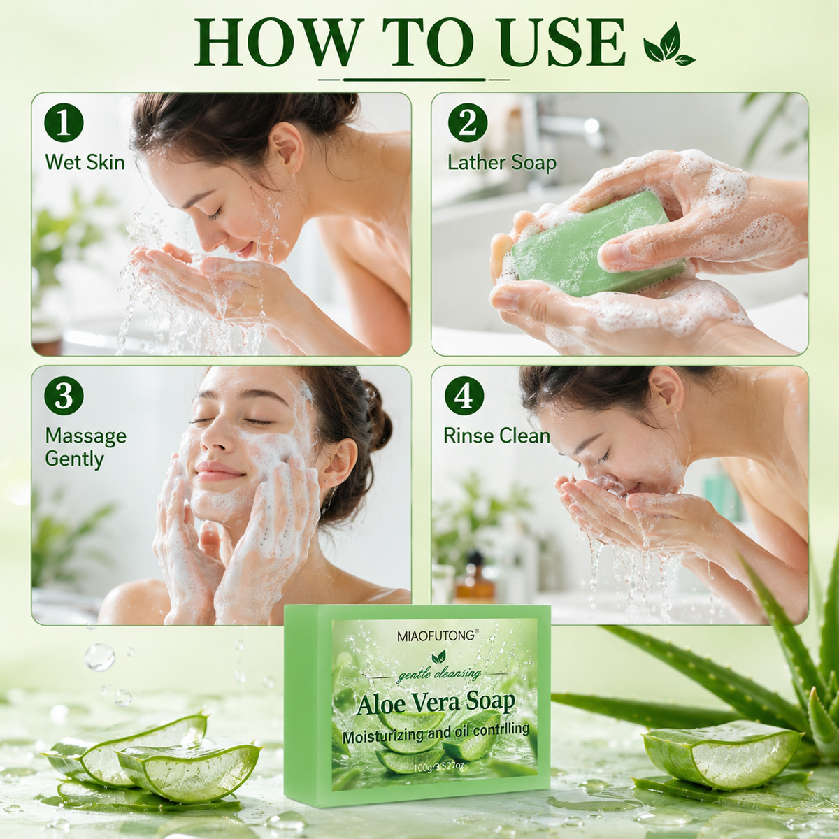 Sabun Minyak Esensial Aloe Ver - Soap Making Utensils ulasan dan harga