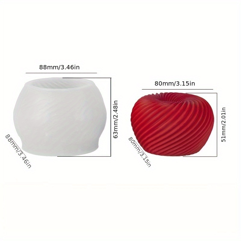 Cetakan silikon berbentuk apel - Soap Making Formula ulasan dan harga